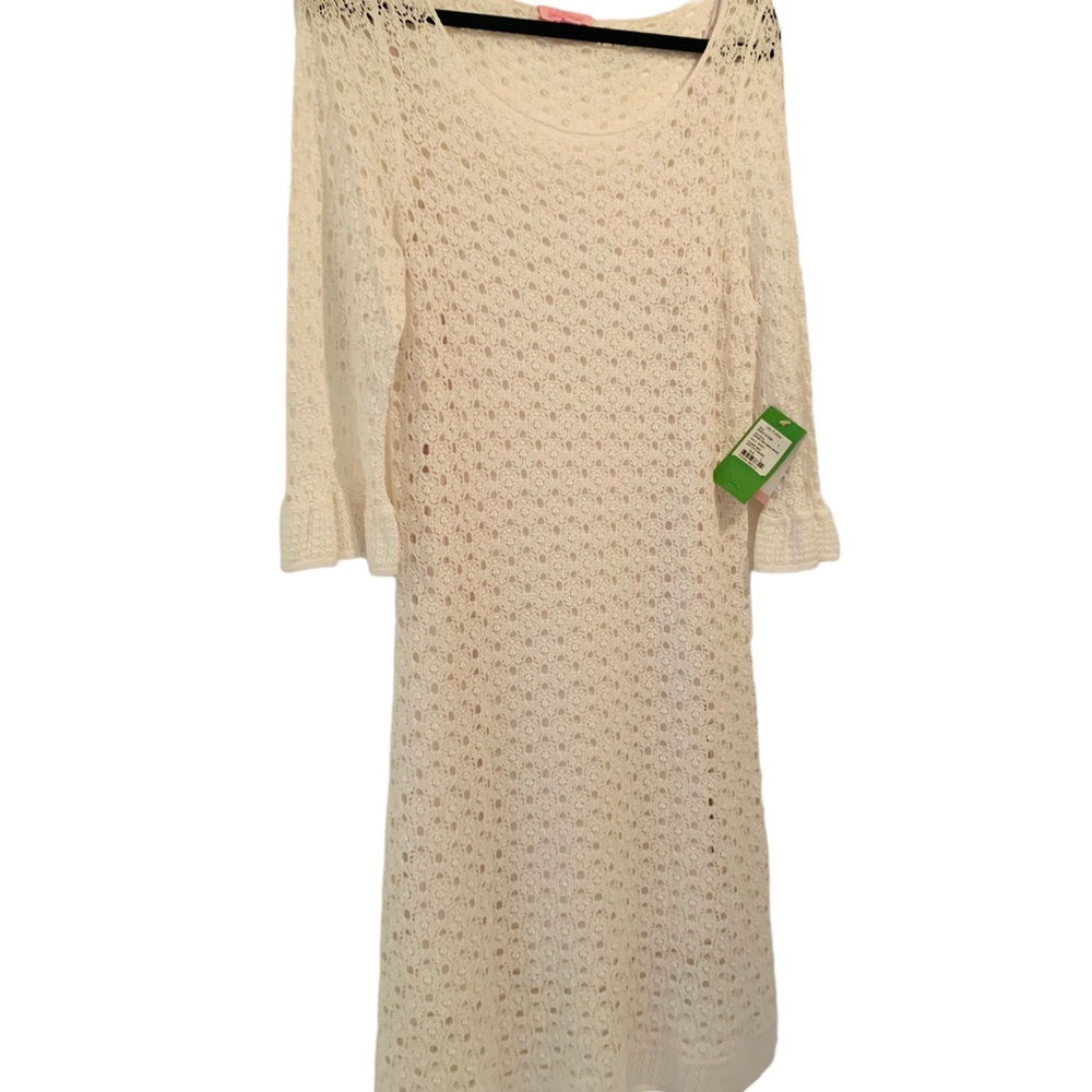 Lilly Pulitzer White Long Sleeve Dress